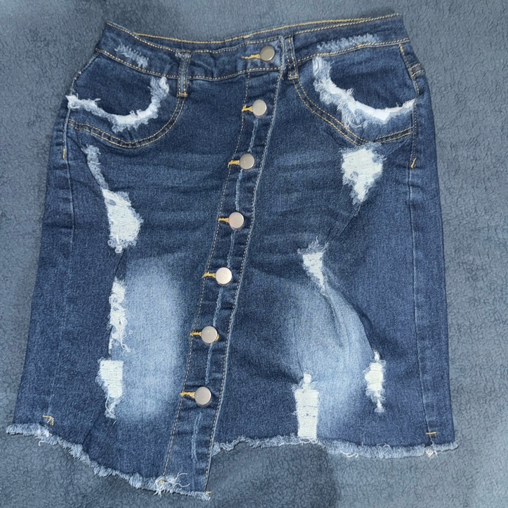 Jean skirt